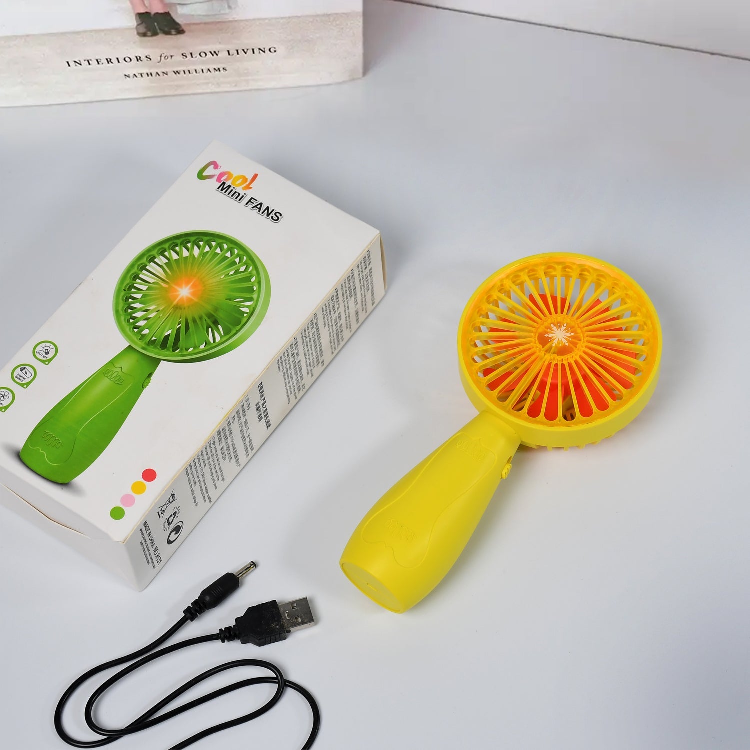 7605 Foldable Handy Light Fans Rechargeable Handheld Mini Fan Electric Personal Fans Hand Bar Desktop Fan DeoDap 7605 Foldable Handy Light Fans Rechargeable Handheld Mini Fan Electric Personal Fans Hand Bar Desktop Fan DeoDap
